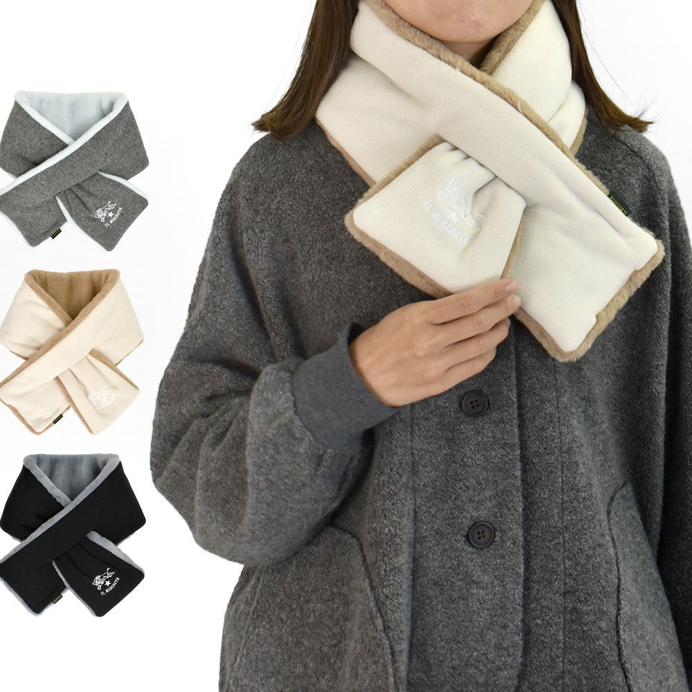 イルビゾンテ (IL BISONTE) マフラー フリースマフラー 54252-3-09481 54252309481