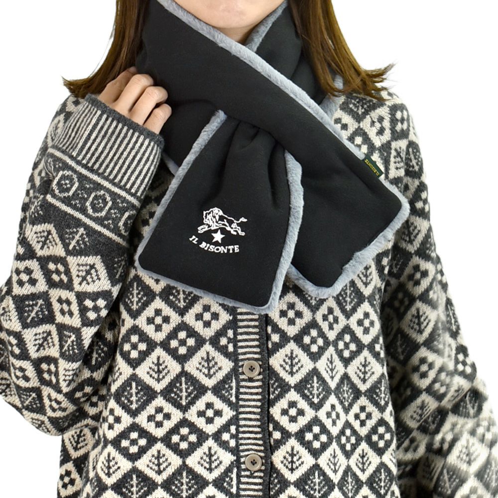 イルビゾンテ (IL BISONTE) マフラー フリースマフラー 54252-3-09481 54252309481