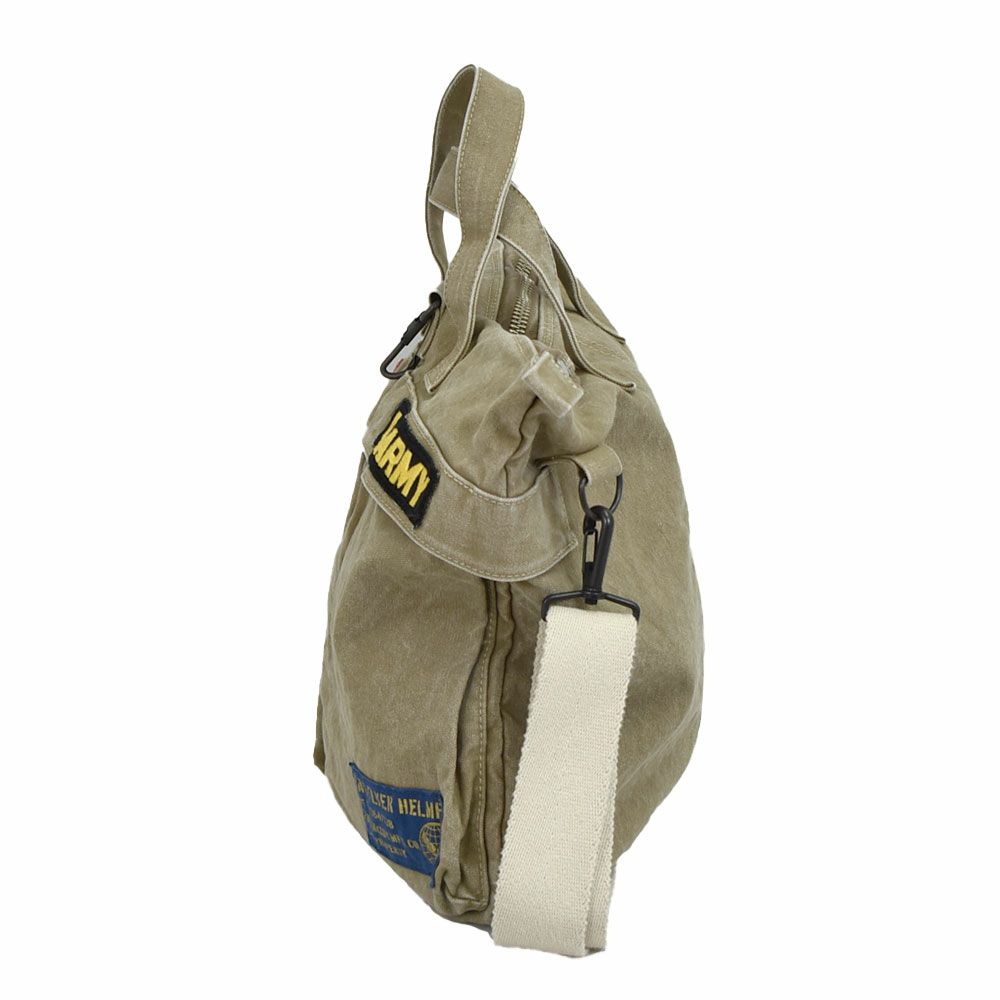 トイズマッコイ (TOYS McCOY)  HELMT BAG CVS SNOOPY AIRBRN ヘルメットバッグ キャンバスバッグ スヌーピー TMA2524