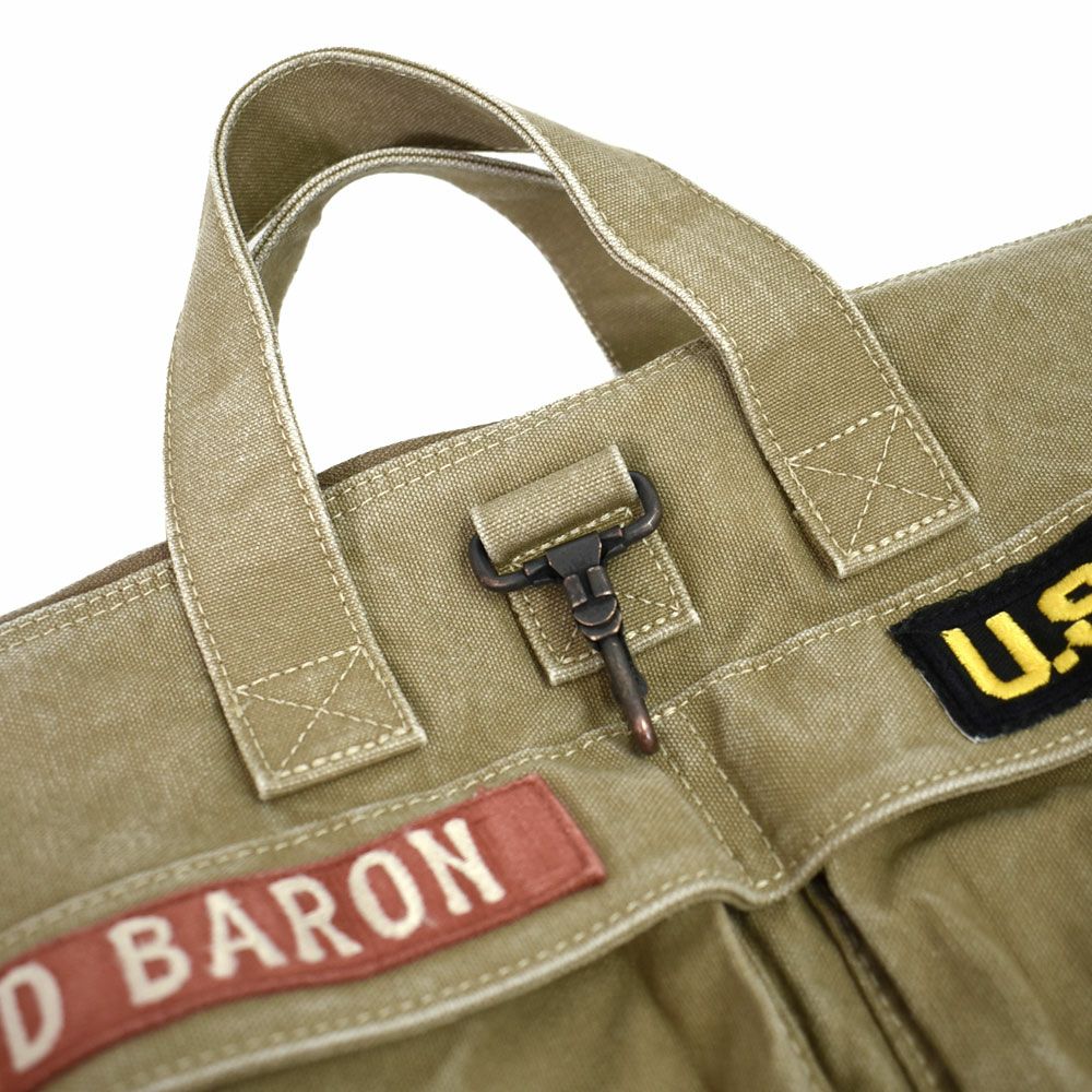 トイズマッコイ (TOYS McCOY)  HELMT BAG CVS SNOOPY AIRBRN ヘルメットバッグ キャンバスバッグ スヌーピー TMA2524