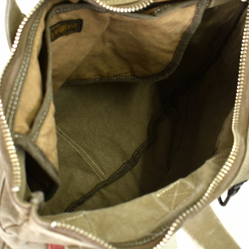 トイズマッコイ (TOYS McCOY)  HELMT BAG CVS SNOOPY AIRBRN ヘルメットバッグ キャンバスバッグ スヌーピー TMA2524