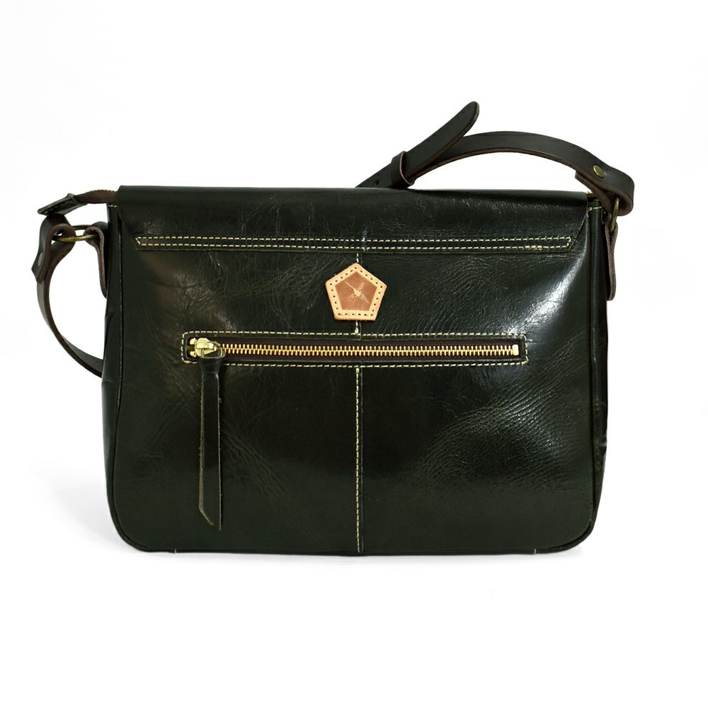 アインソフ (Ain Soph) 切りっぱなし 横型ショルダーバッグ 日本製 レザーショルダーバッグ 牛革 ASE1639-HWM