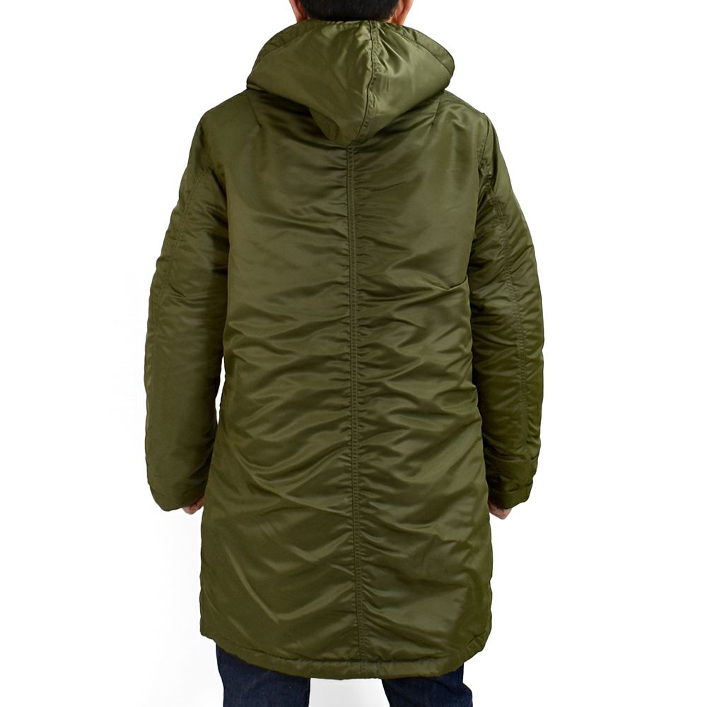 フリーホイーラーズ (FREEWHEELERS) - M-1949 - COAT AIR CREW HEAVY ATTACHED HOOD 1940~1950s CIVILIAN MILITARY STYLE CLOTHING Original Nylon 66 Twill KHAKI OLIVE ミリタリージャケット アウター コート 2531007
