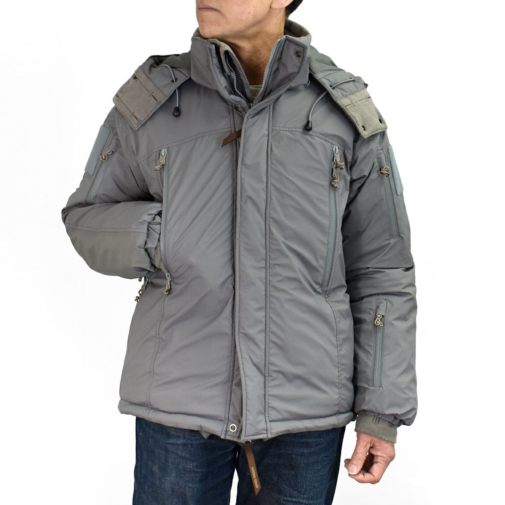 フリーホイーラーズ(FREEWHEELERS)-ARCTIC SPECTER JACKET- UTT SOFT SHELL JACKET ULTIMA THULE TACTICAL Primaloft Gold Insulation Breathable-waterproof Nylon Cloth SLATE GRAY ナイロンジャケット 2531008