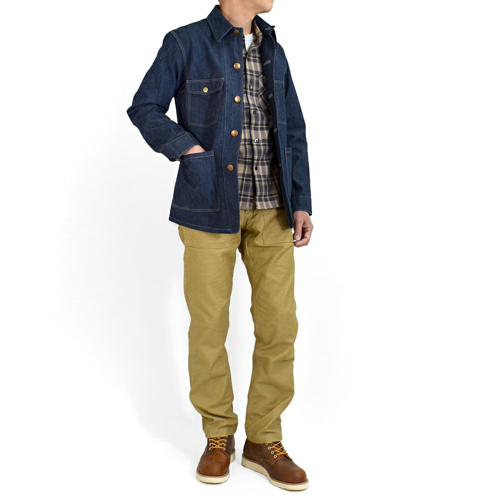 デラックスウエア (DELUXEWARE) 40S DENIM COVERALL カバーオール